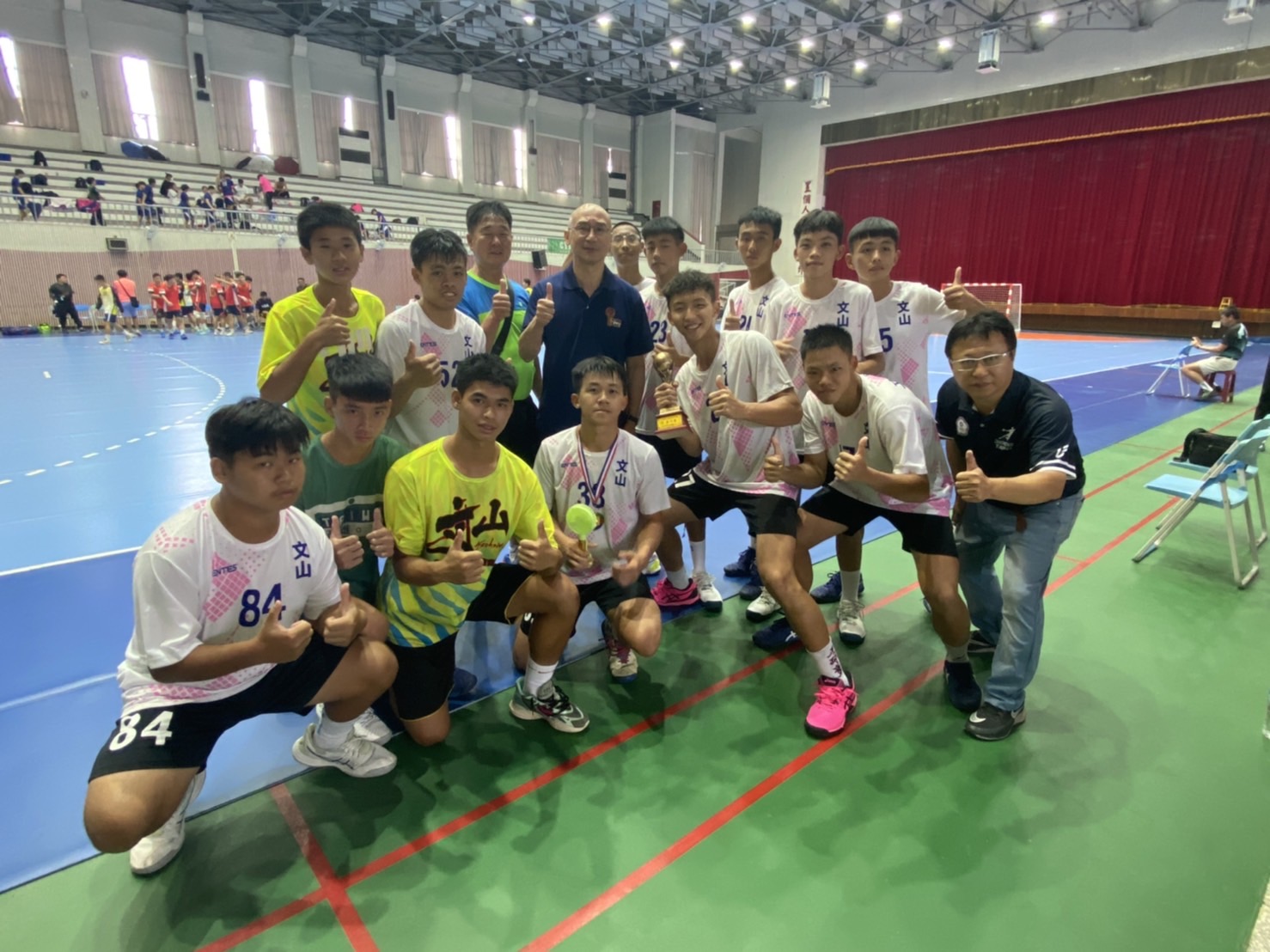 112年全國手球菁英賽 - 第六名文山高中